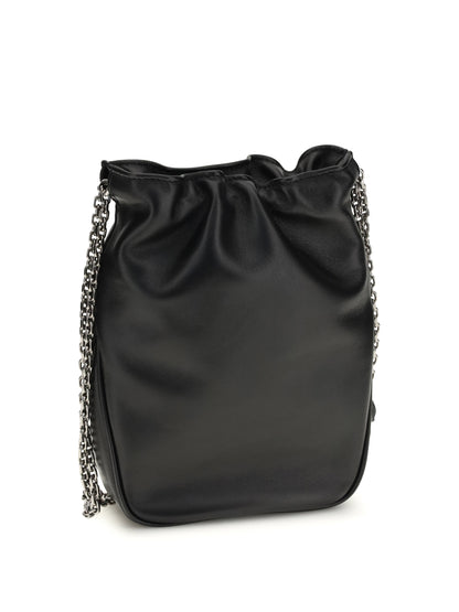 Roger Vivier Nano Pilgrim Bucket Bag - Black