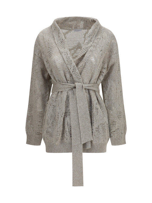 BRUNELLO CUCINELLI Cotton and linen Cardigan