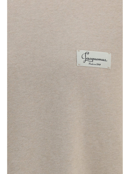 Jacquemus Le Sweatshirt Montaigne crewneck Sweatshirt - Beige