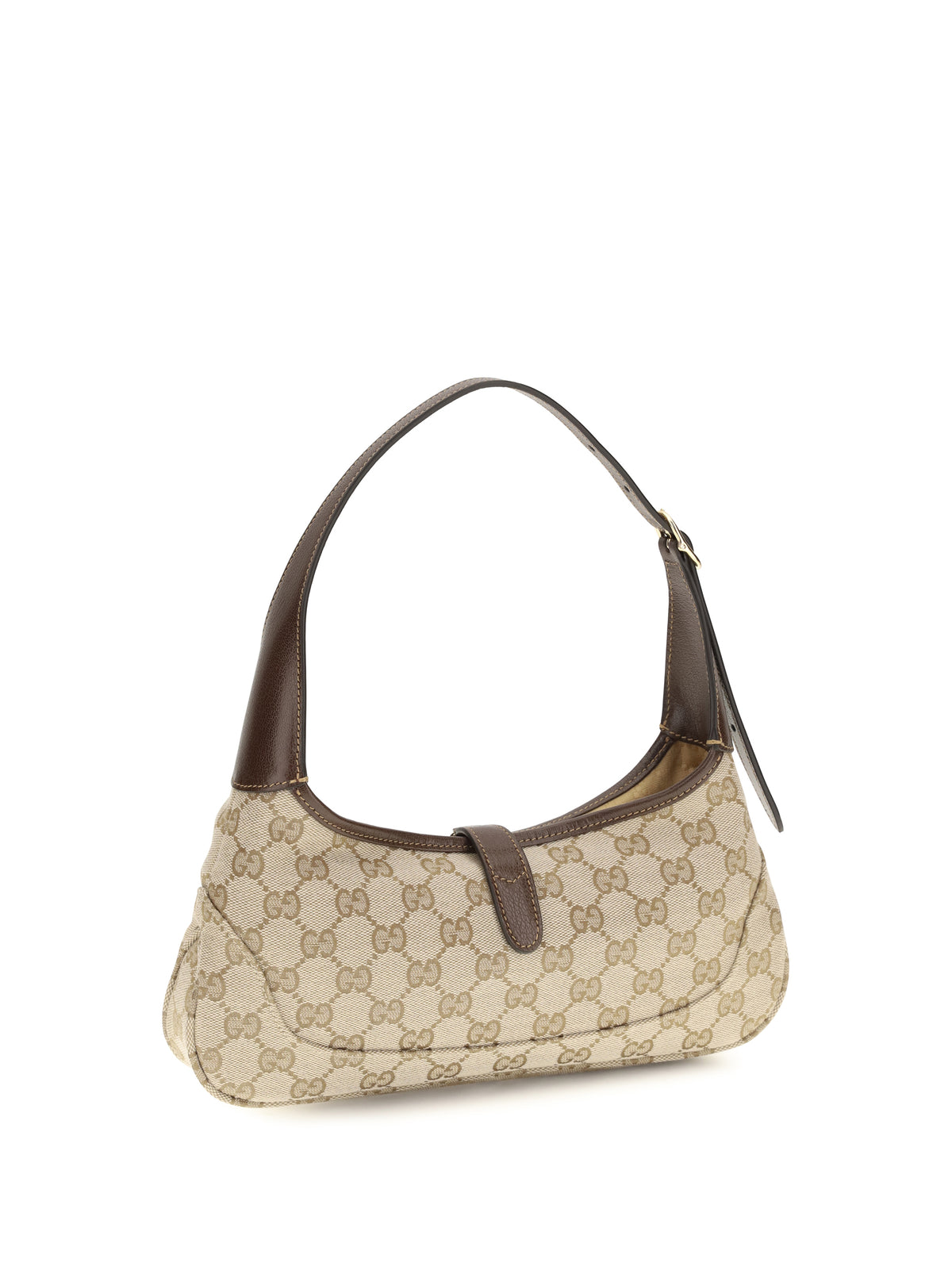 Gucci Medium Jackie Slim Shoulder Bag - Vintag.Sand/Dk Brown