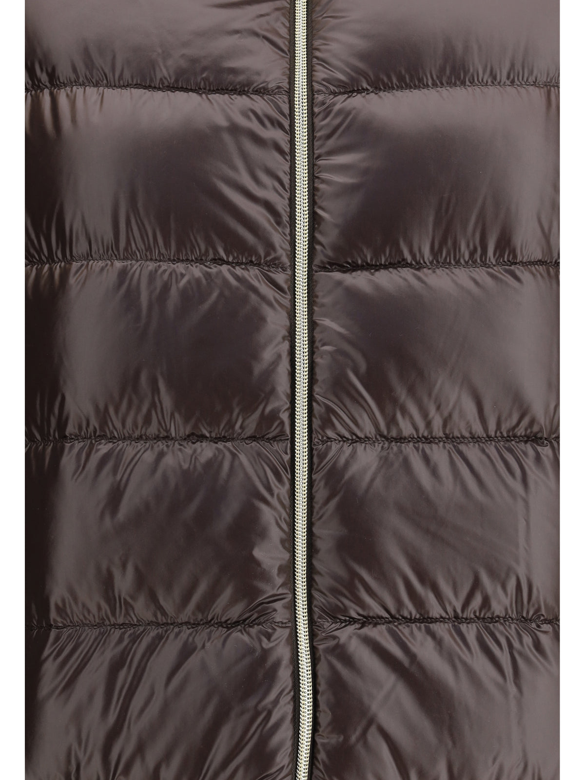 Herno Midi Down Jacket - Brown Dark