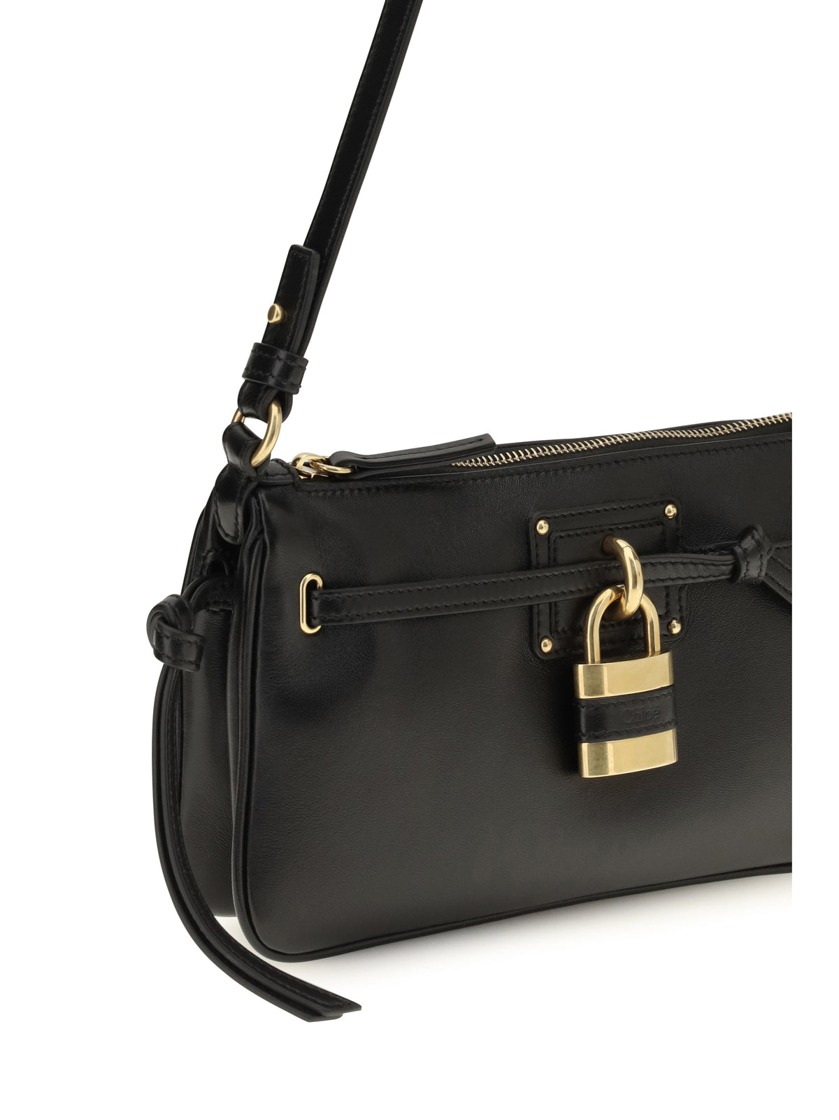 Chloé Paddington Sling Mini Shoulder Bag - Black