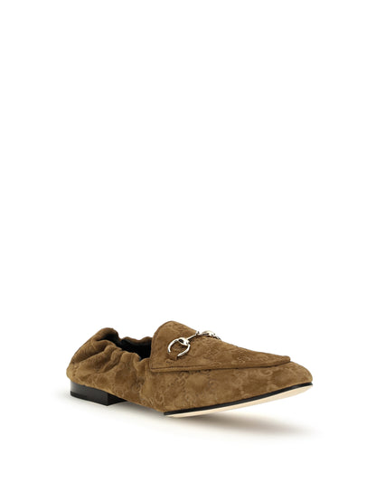 GUCCI GG suede Loafers