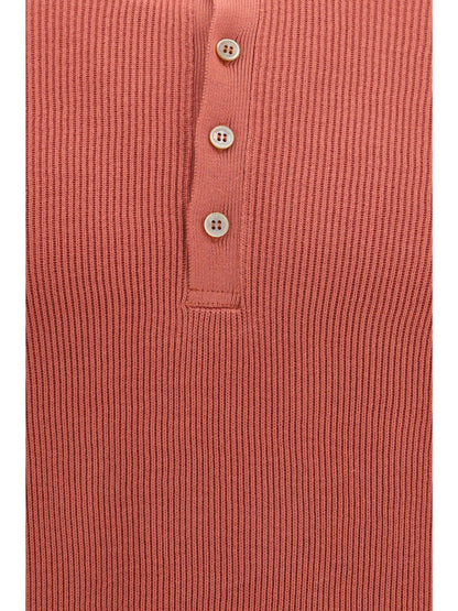 BRUNELLO CUCINELLI Short-sleeve Polo with buttons
