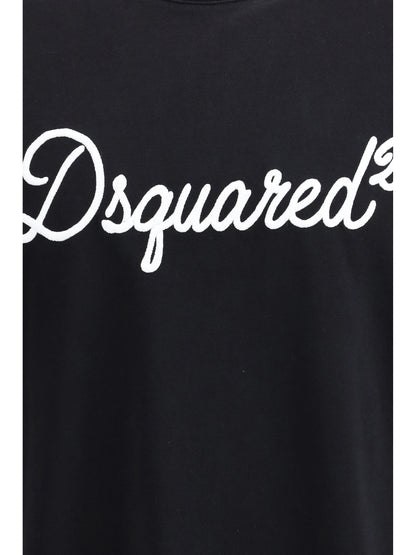 Dsquared2 T-shirt with logo - Black