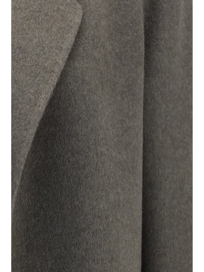 The Row Cinna Jacket - Driftwood Melange