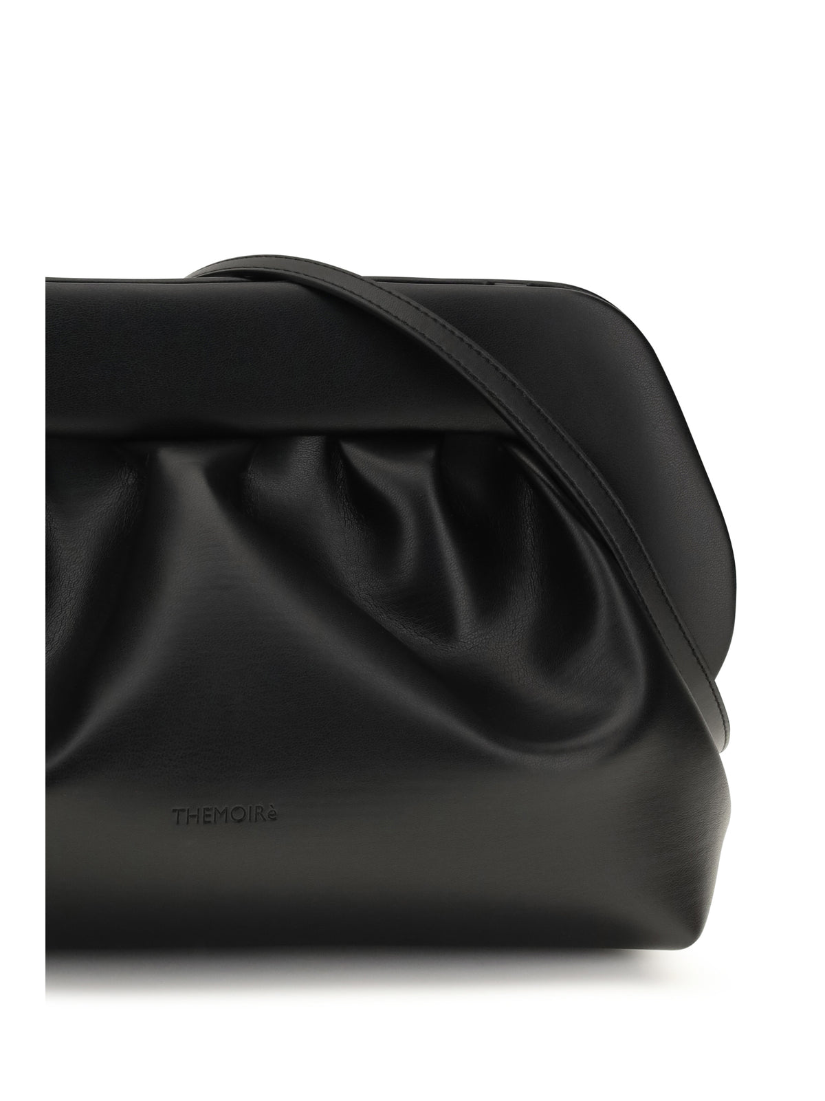 Themoirè Bios Vegan Fabric Clutch - Jet Black