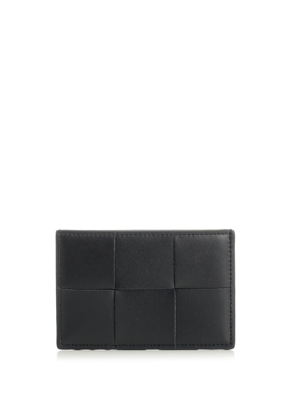 Bottega Veneta "Cassette" Credit Card Holder - Blue