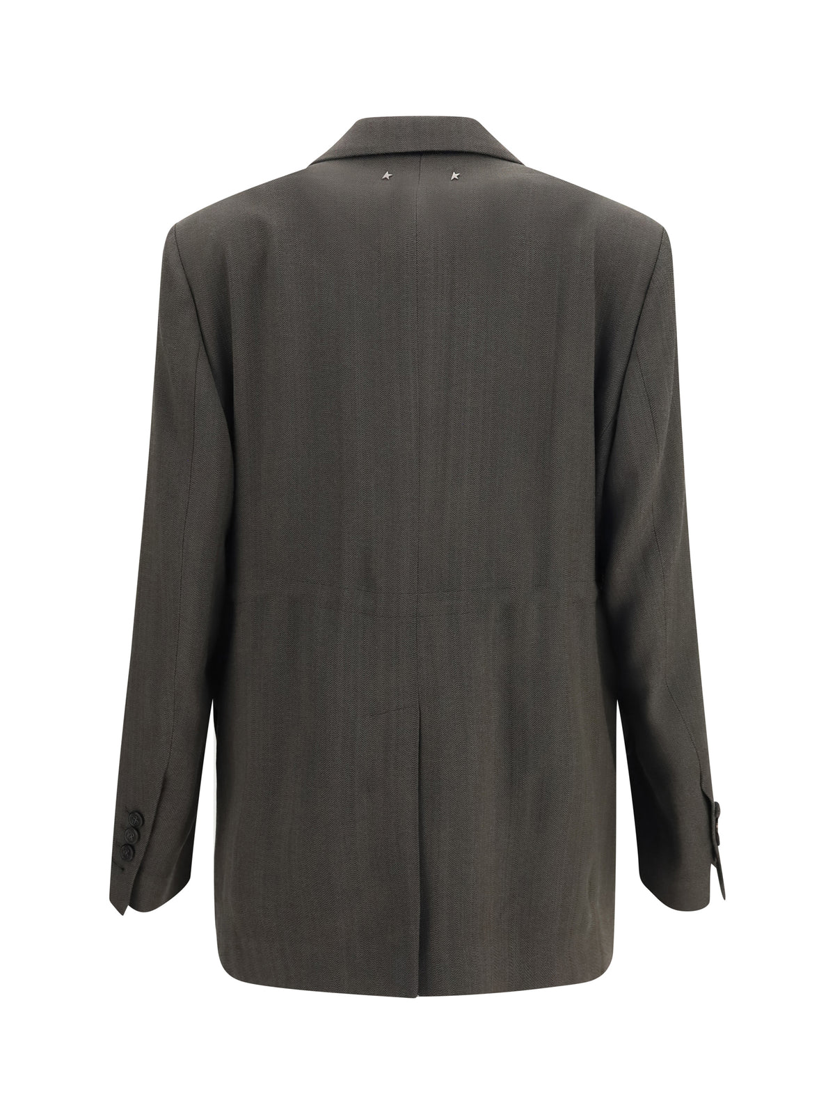 Golden Goose Double-breasted Blazer with drawstring - Deep Tundra