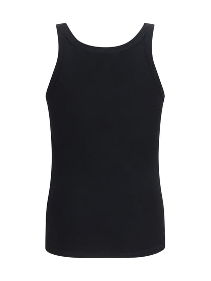 Dolce & Gabbana Marcello ribbed cotton Tank Top - Black