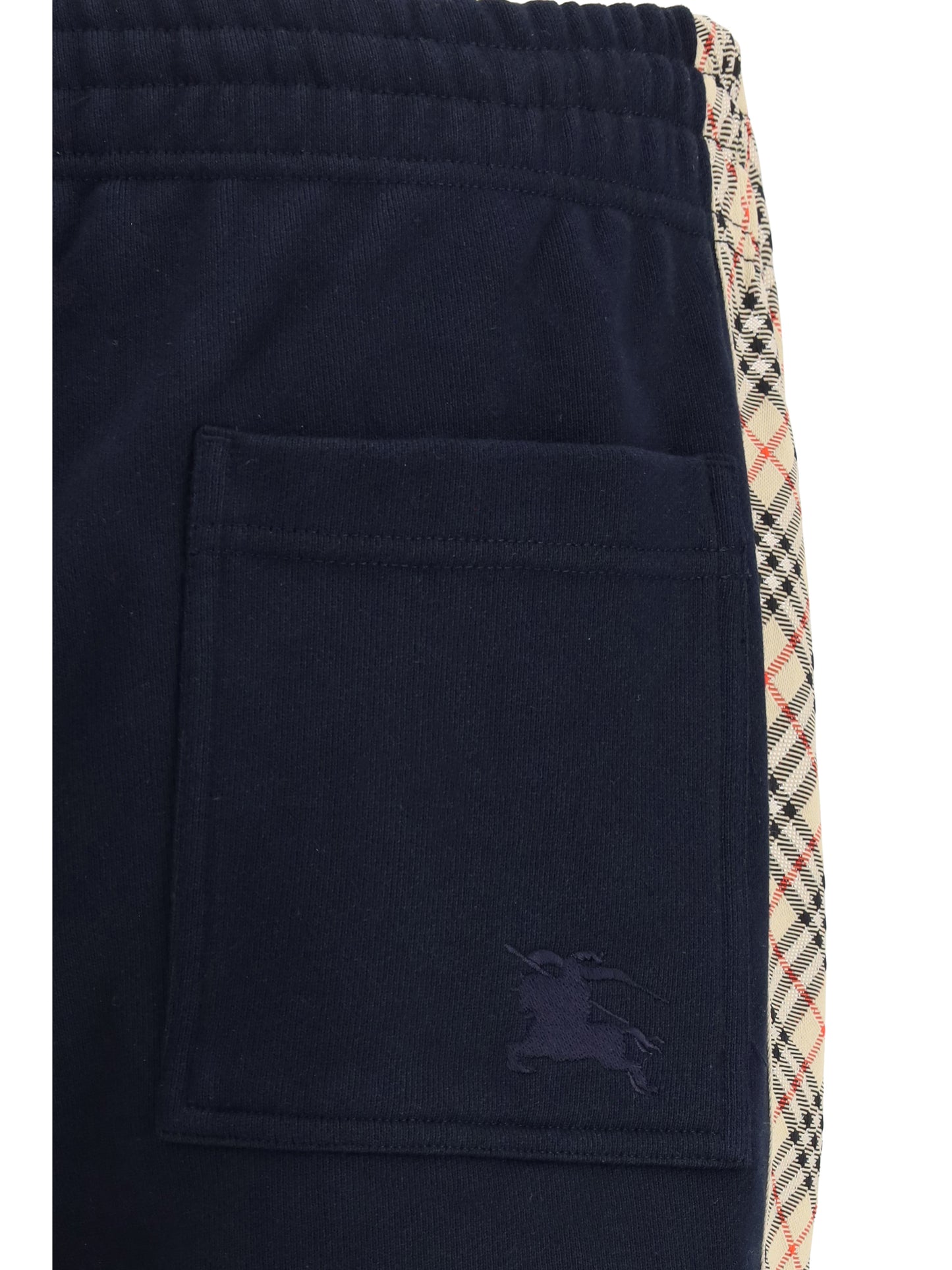 BURBERRY Jogging Pants feature signature Burberry Check tape along the sides