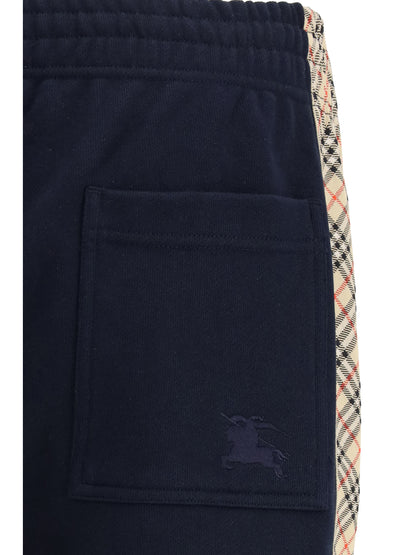 BURBERRY Jogging Pants feature signature Burberry Check tape along the sides