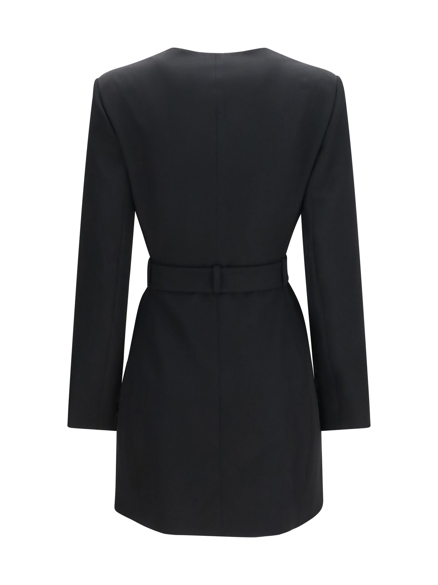 BALMAIN Grain de poudre Blazer with belt