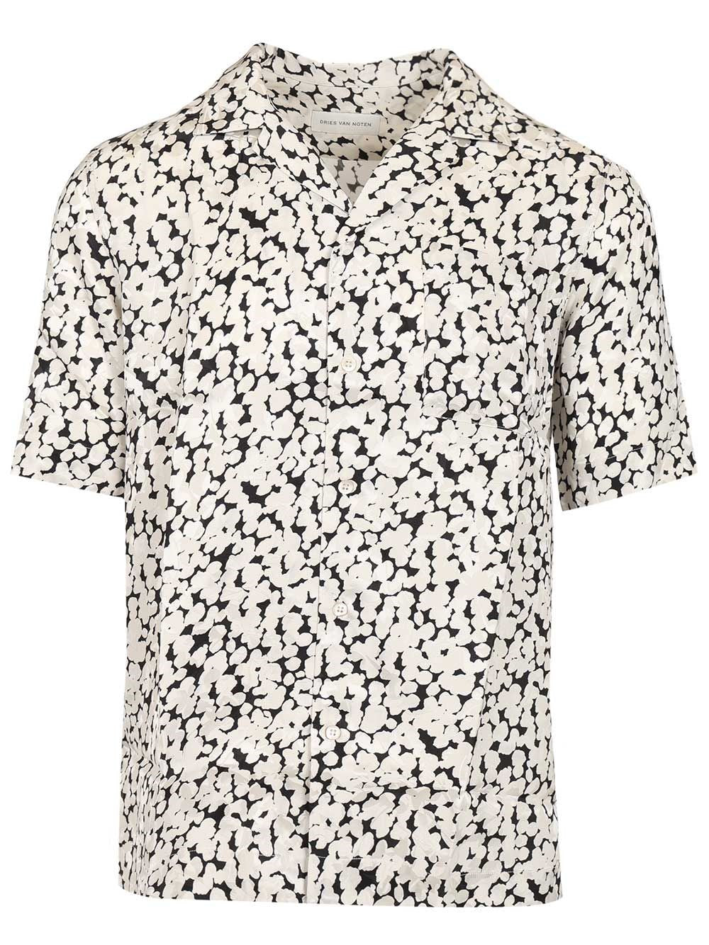 Dries Van Noten Short Sleeve Shirt - White