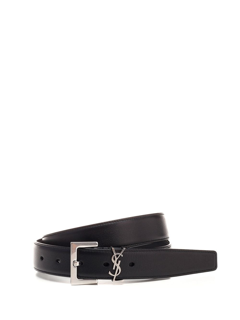 Saint Laurent "Monogram" Belt - Black