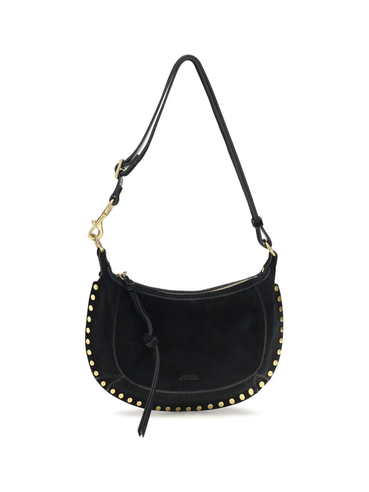 Isabel Marant Oskan Moon Shoulder Bag - Black