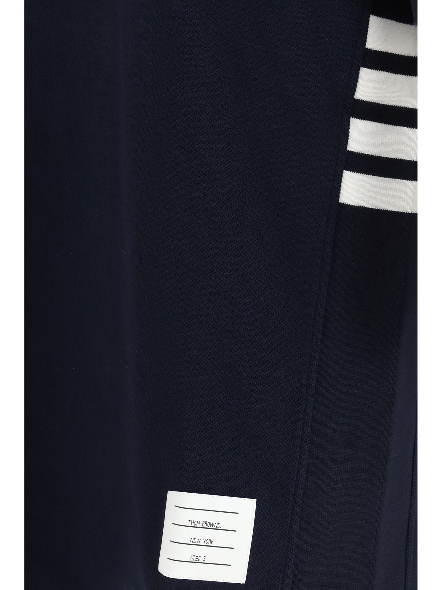THOM BROWNE Polo whit iconic bands