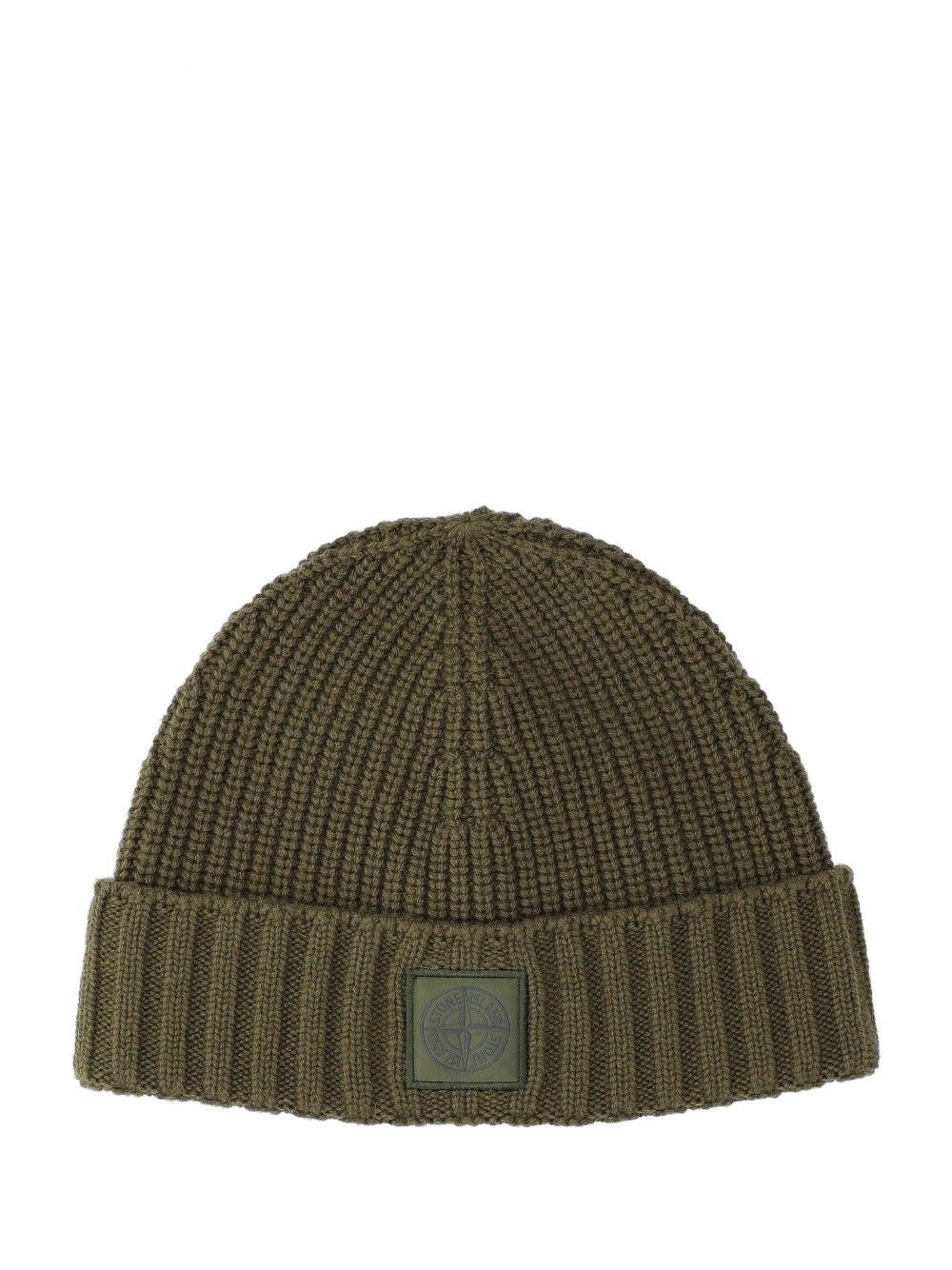 Stone Island Ghost Cashmere Hat - Green