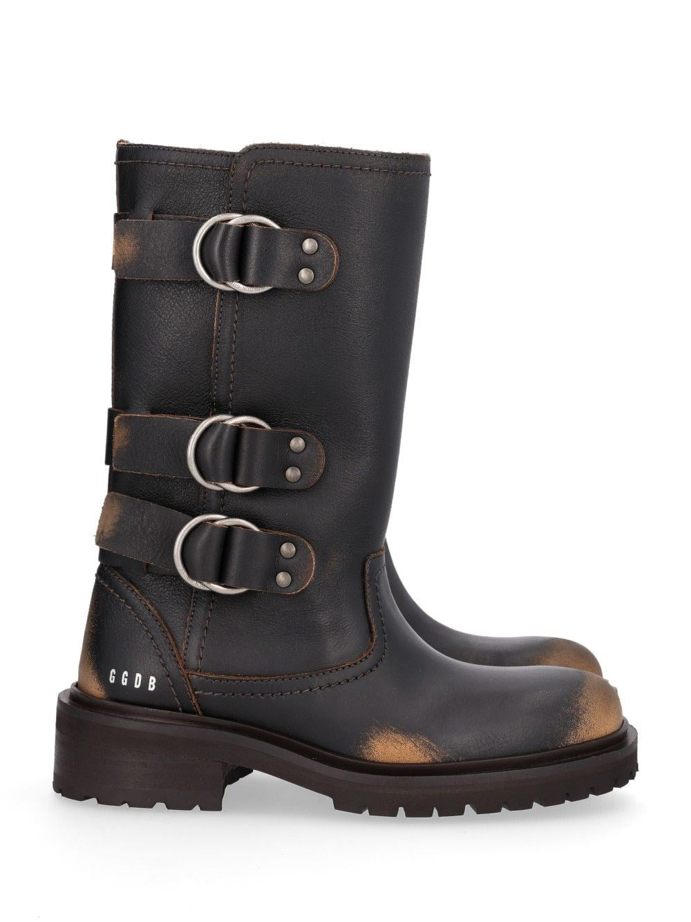 Golden Goose "Kurt" Boots With Buckles - Black