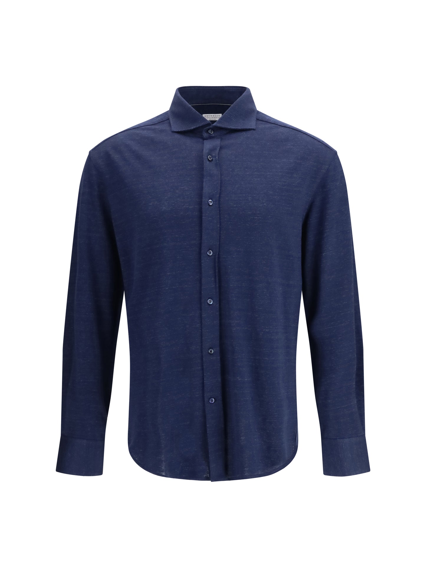 BRUNELLO CUCINELLI Linen and cotton knit Shirt
