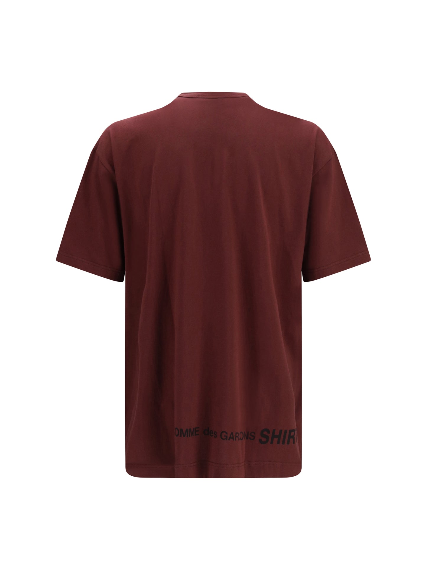 COMME DES GARÇONS SHIRT Short-sleeved cotton crewneck T-shirt