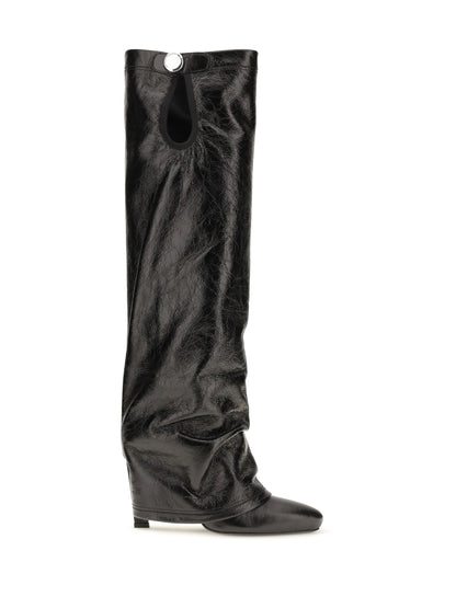 The Attico Knee-high eco-leather Boots - 100