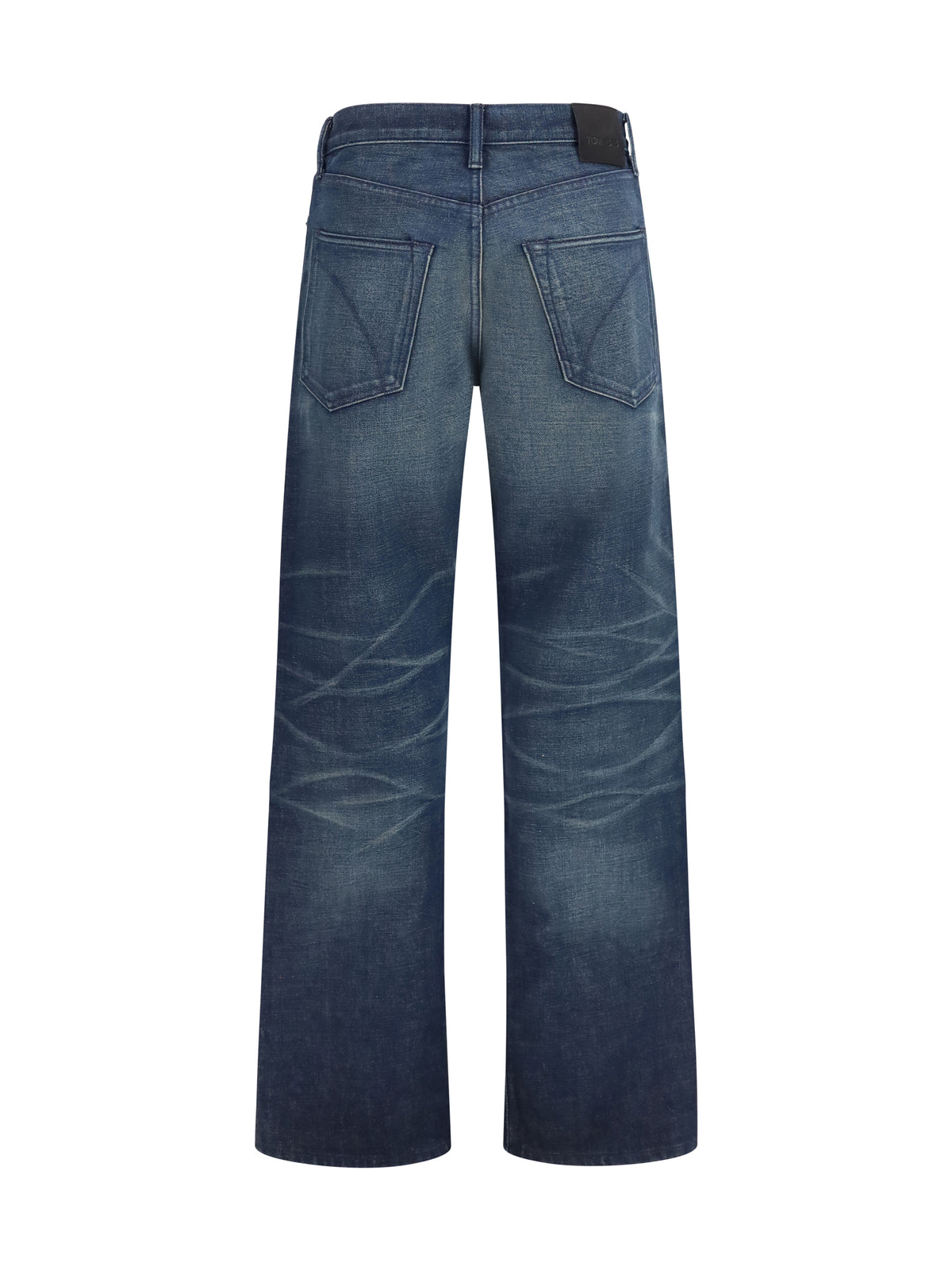 Tom Ford Low-Rise Boyfriend Jeans - Midnight