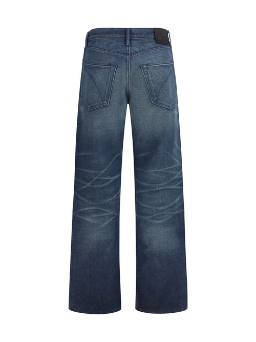 Tom Ford Low-Rise Boyfriend Jeans - Midnight