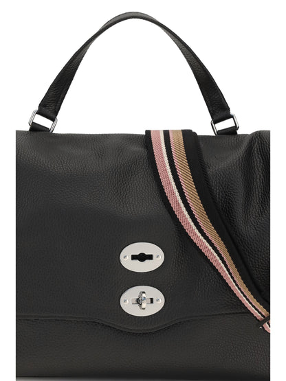 Zanellato Medium Postina Daily Handbag - Black Black