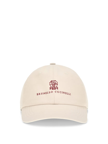 Brunello Cucinelli Logoed Baseball Hat - Sabbia+368