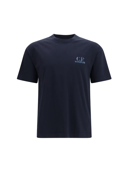 C.P. COMPANY 30/1 Jersey Comfort logo T-shirt