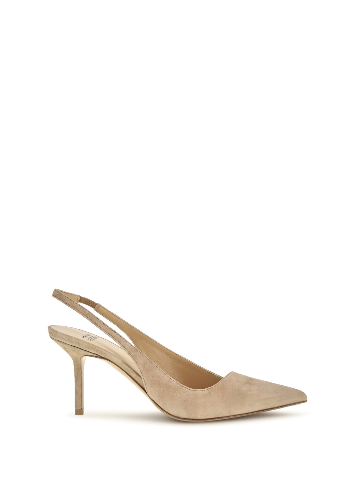 Francesco Russo Suede Slingback Pumps - Cest