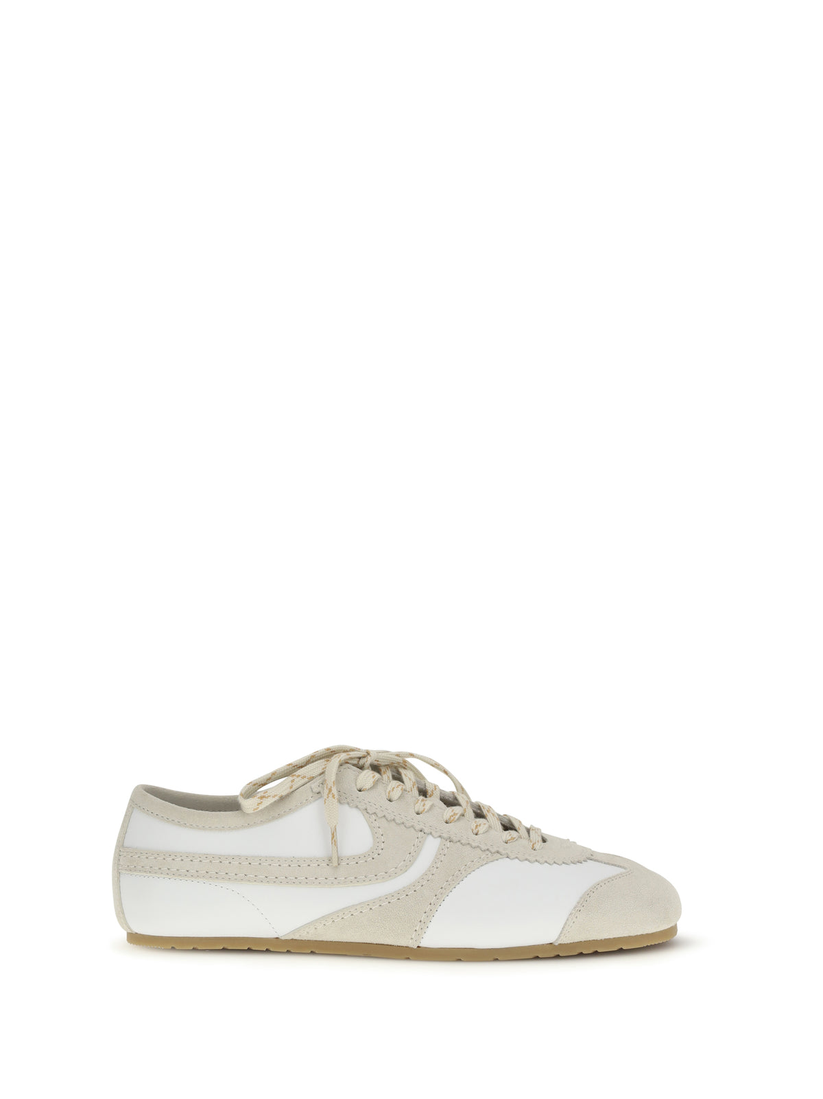 Dries Van Noten Suede Sneakers - White