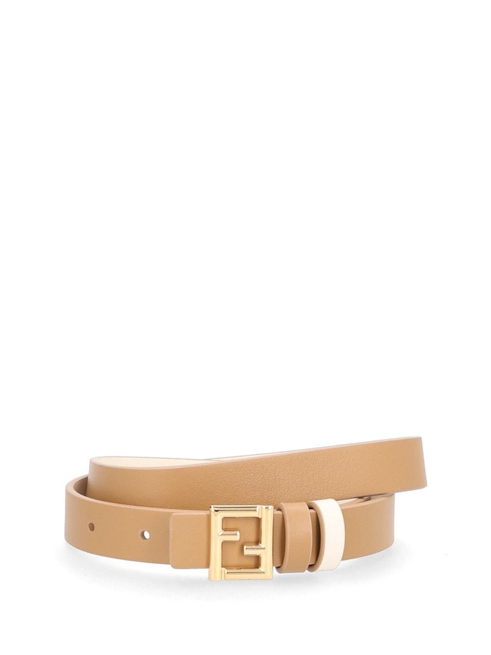 Fendi Ff Belt - Beige