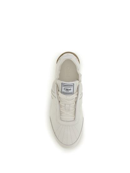 Chloé Kick Sneakers - Eggshell