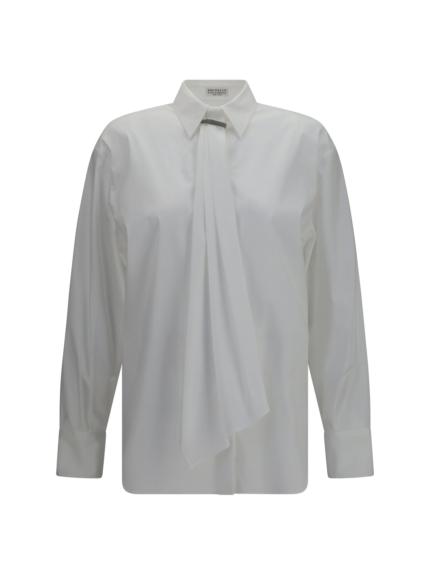 BRUNELLO CUCINELLI Shirt with monili embellishment