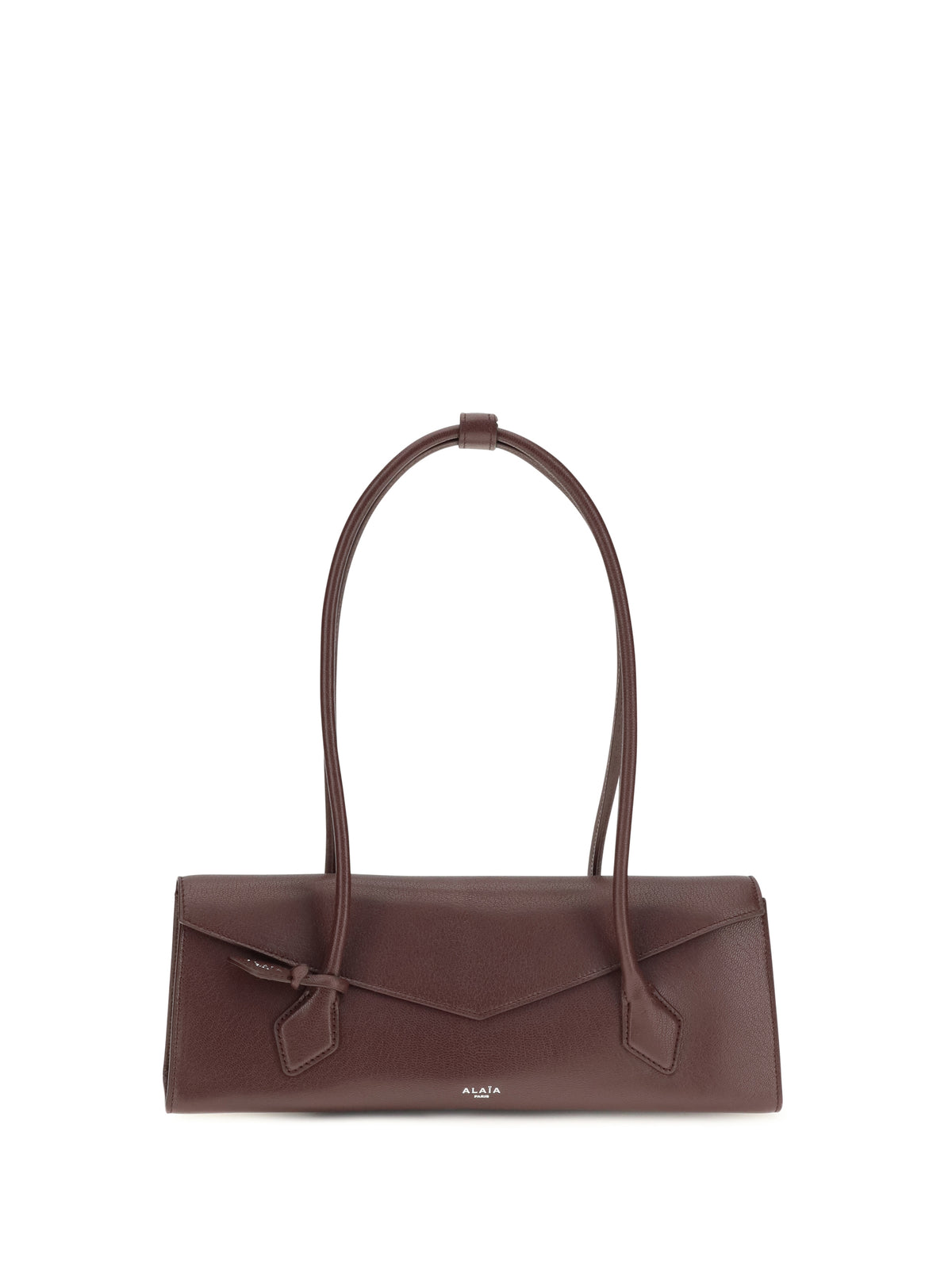 Alaïa Medium Le Teckel Flap Shoulder Bag - Rouge Grenat