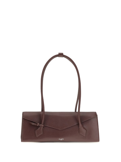 Alaïa Medium Le Teckel Flap Shoulder Bag - Rouge Grenat