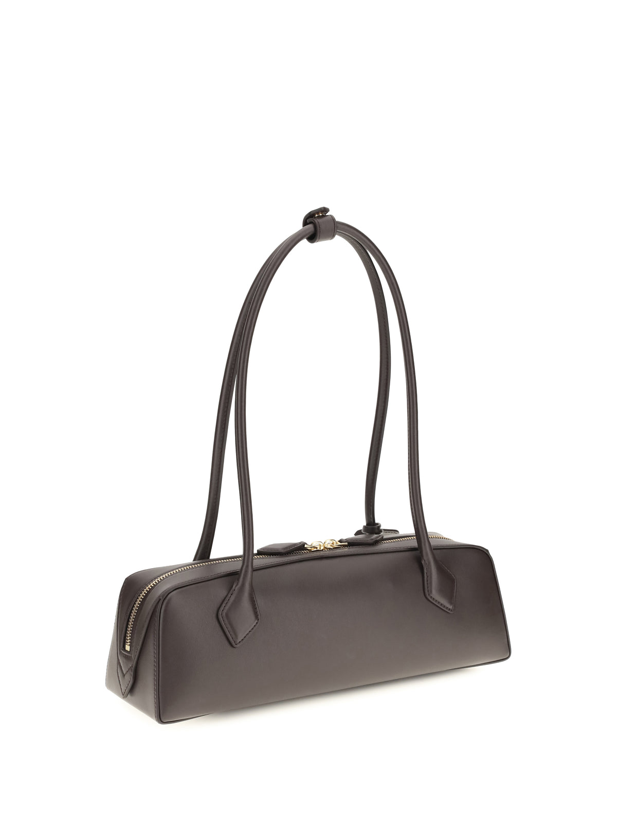 Alaïa Small Le Teckel Shoulder Bag - Brun Fume