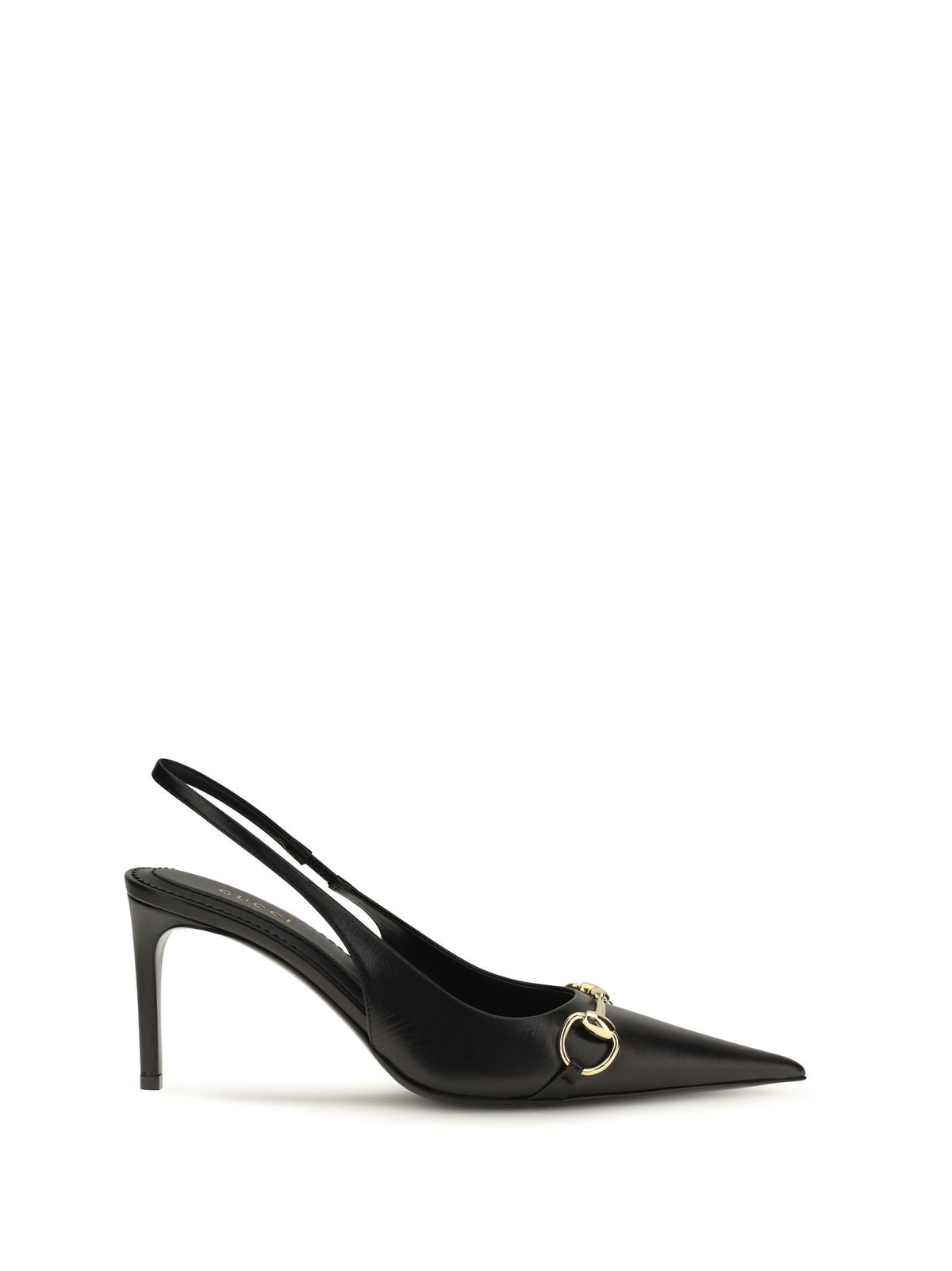 Gucci Slingback Pumps with strap - Black/Black