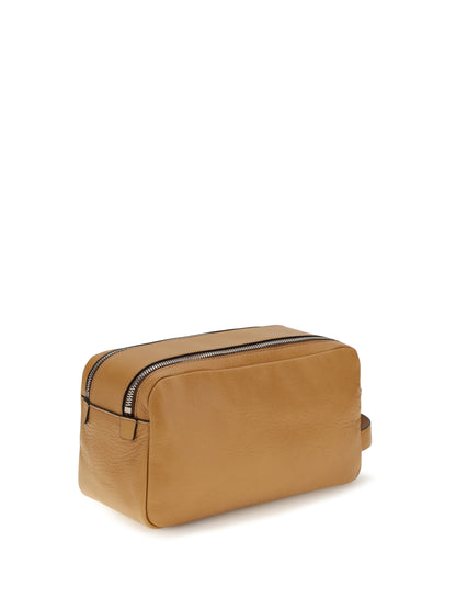 BRUNELLO CUCINELLI Leather Beauty Case