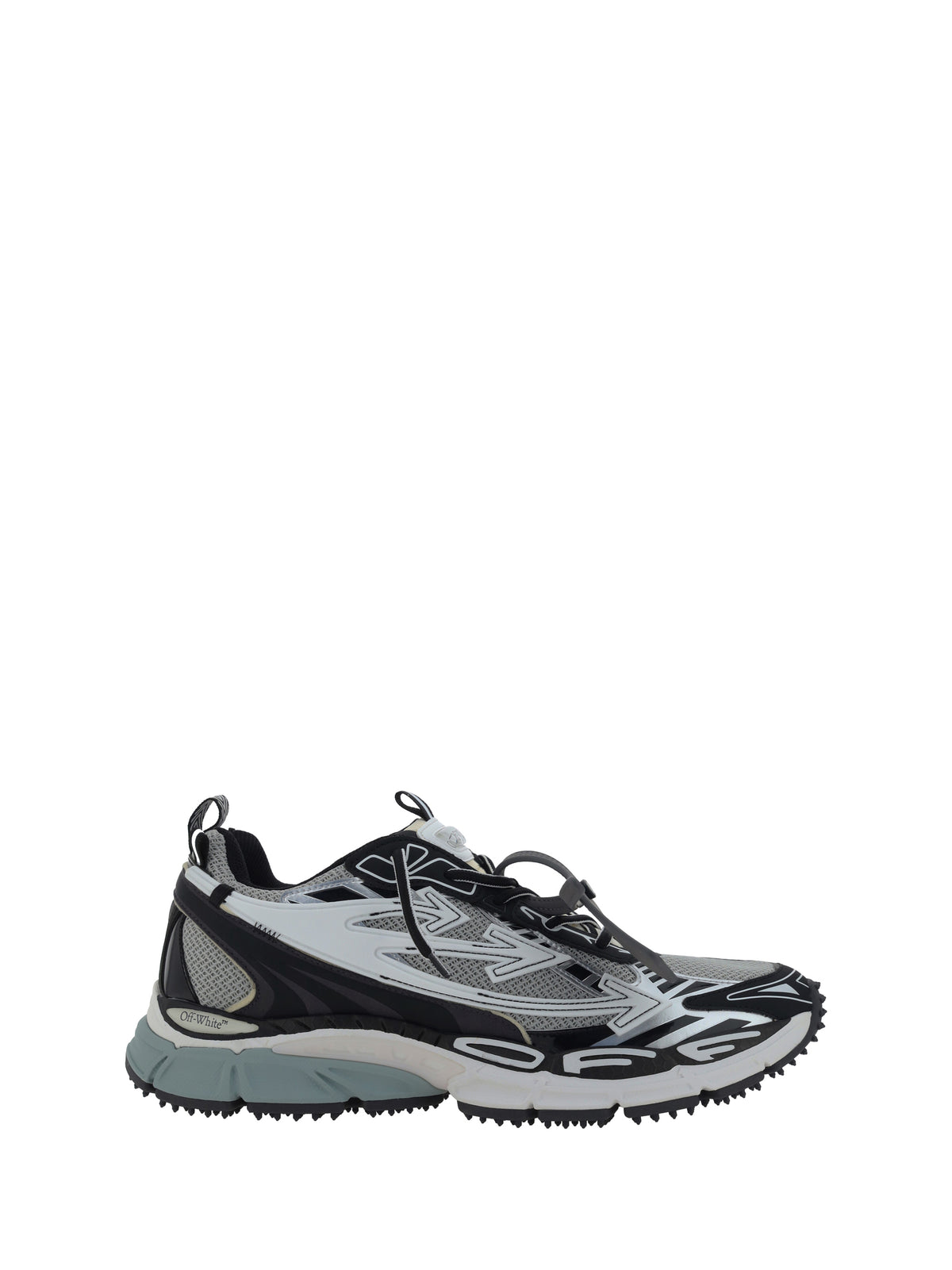 Off-White Be Right Back Sneakers - Light Grey - Black