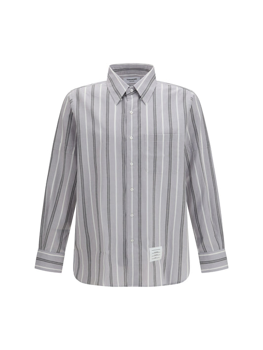 THOM BROWNE Madras striped armband Shirt