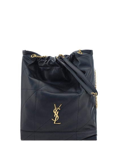 Saint Laurent Pochon Bucket Bag - Black