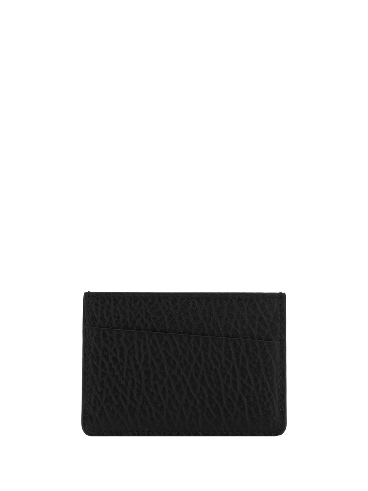 Maison Margiela Card Holder with stitching - Black