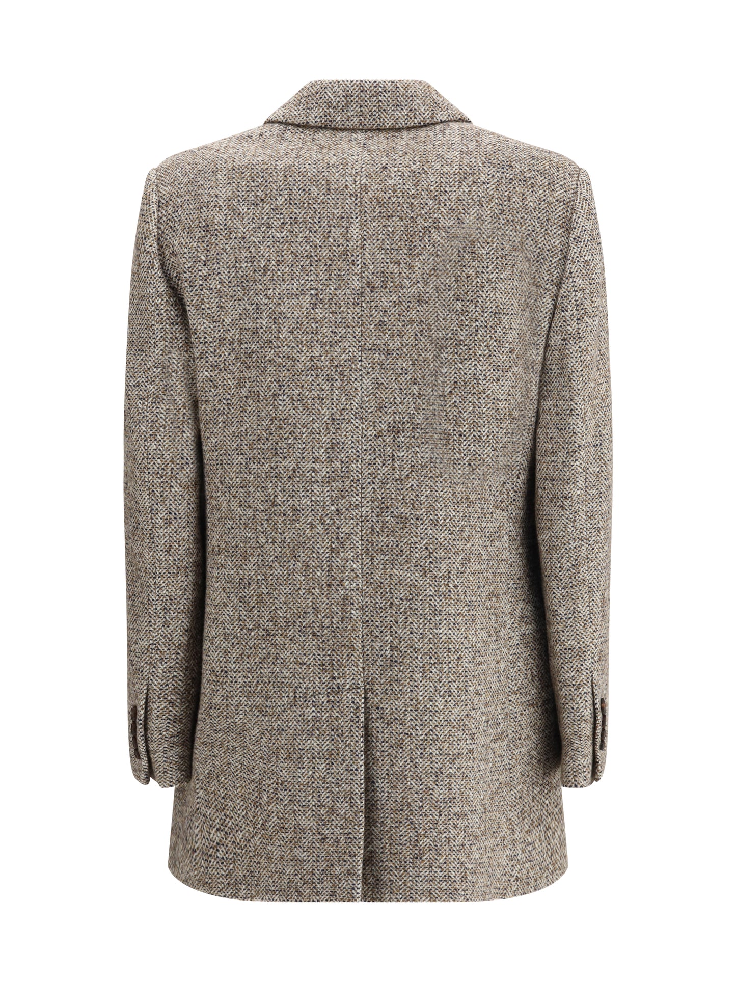 BRUNELLO CUCINELLI Virgin Wool and Silk mélange Jacket