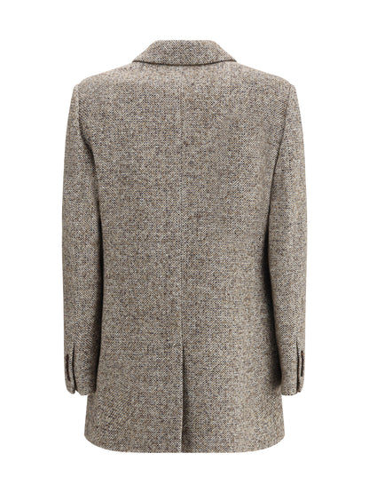 BRUNELLO CUCINELLI Virgin Wool and Silk mélange Jacket