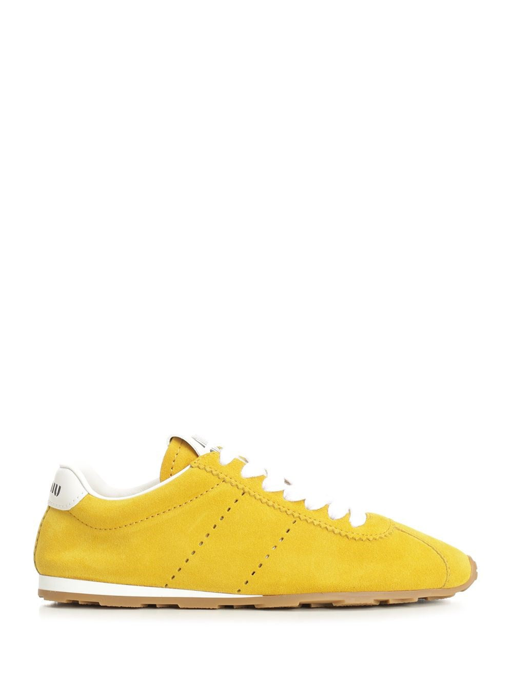 Miu Miu "Plume" Sneakers - Yellow