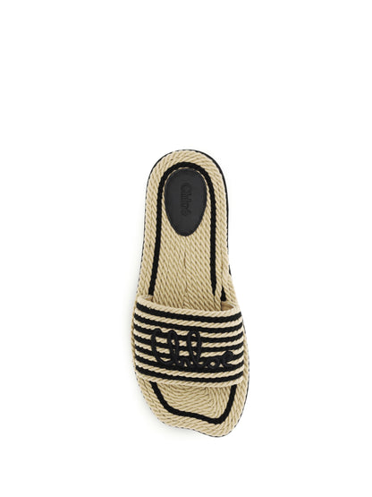 CHLOÉ Raffia Sandals