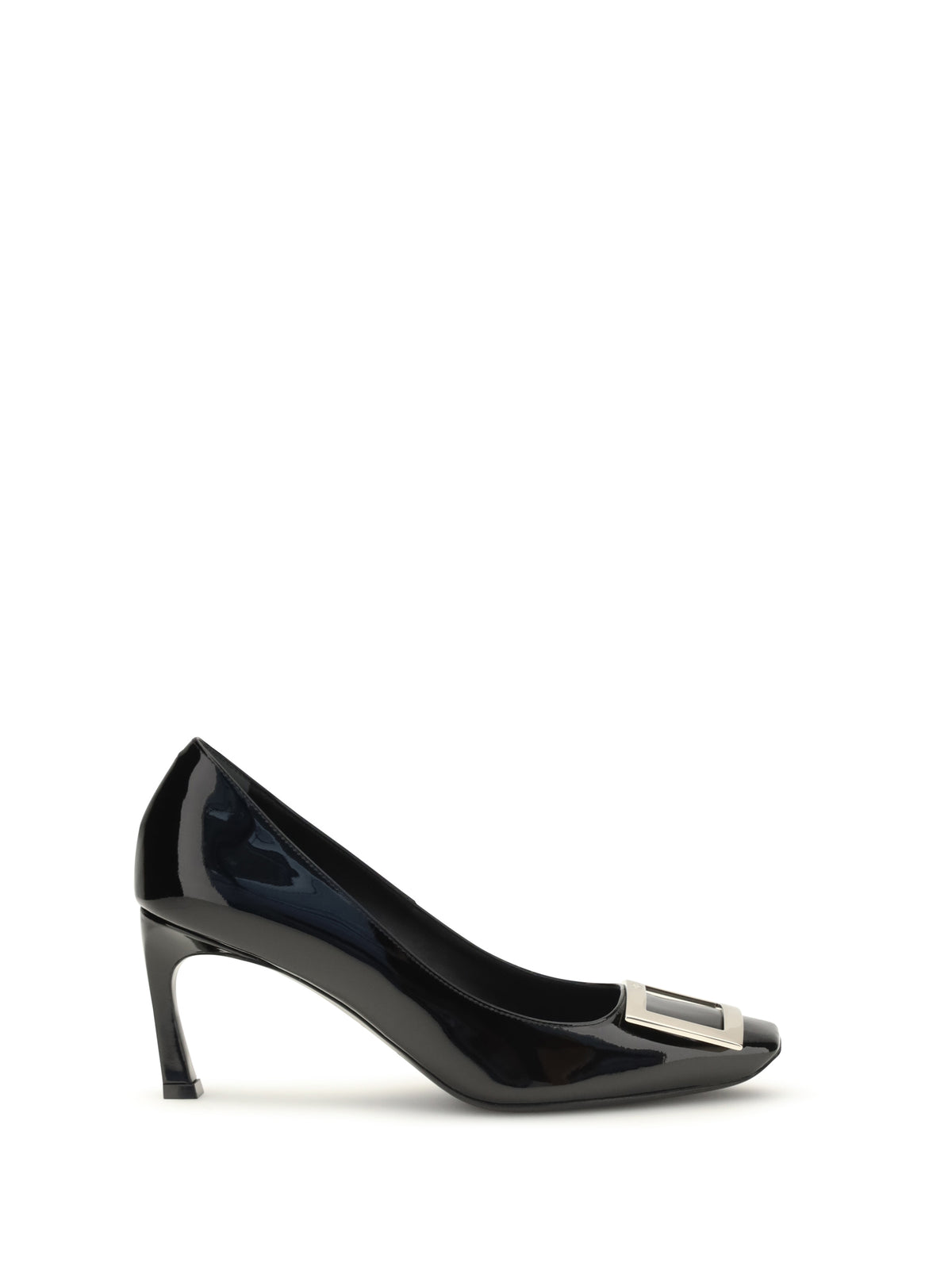 Roger Vivier Patent leather Trompette Pumps - Black